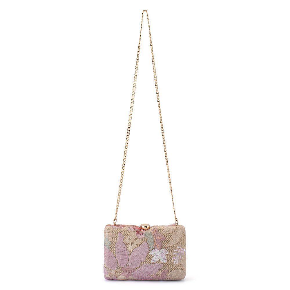 GRETA Floral Clutch - Olga Berg