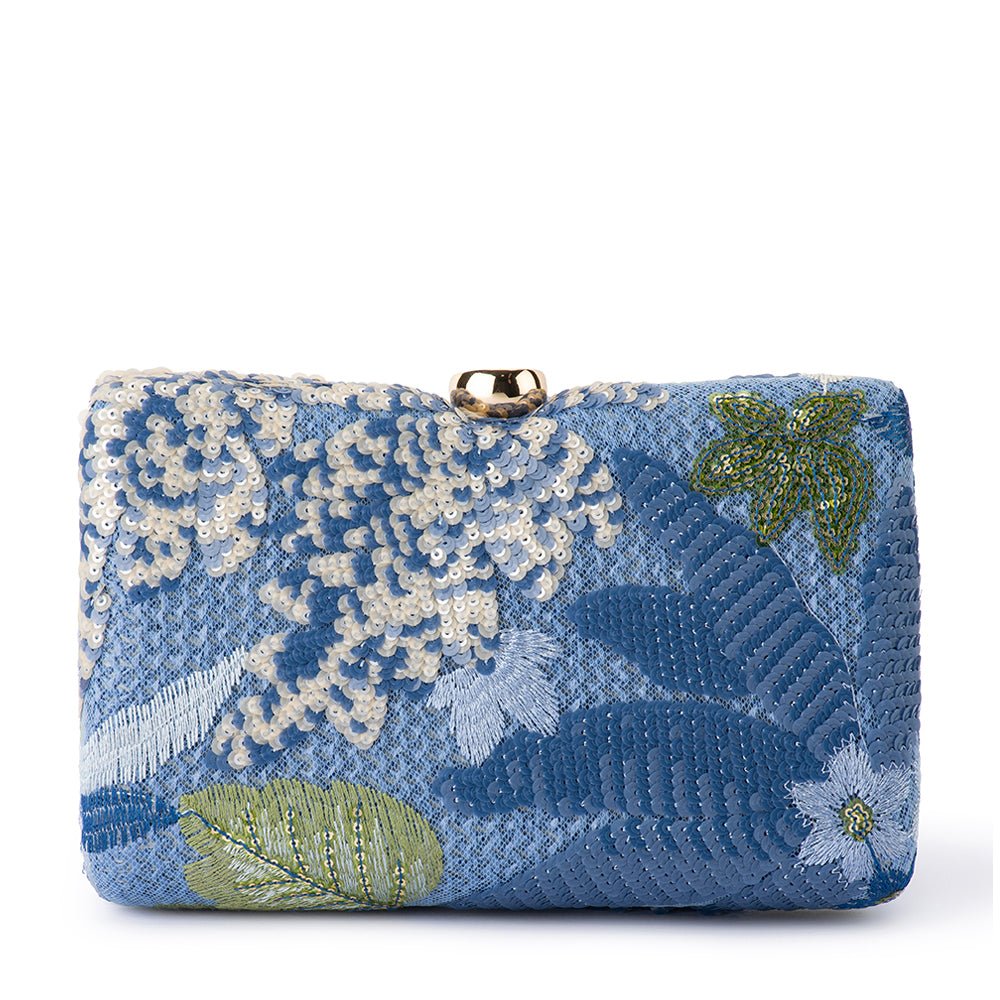 GRETA Floral Clutch - Olga Berg