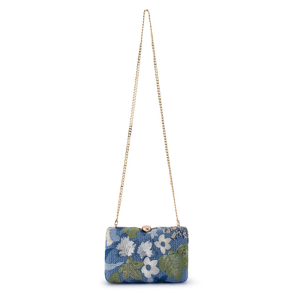 GRETA Floral Clutch - Olga Berg
