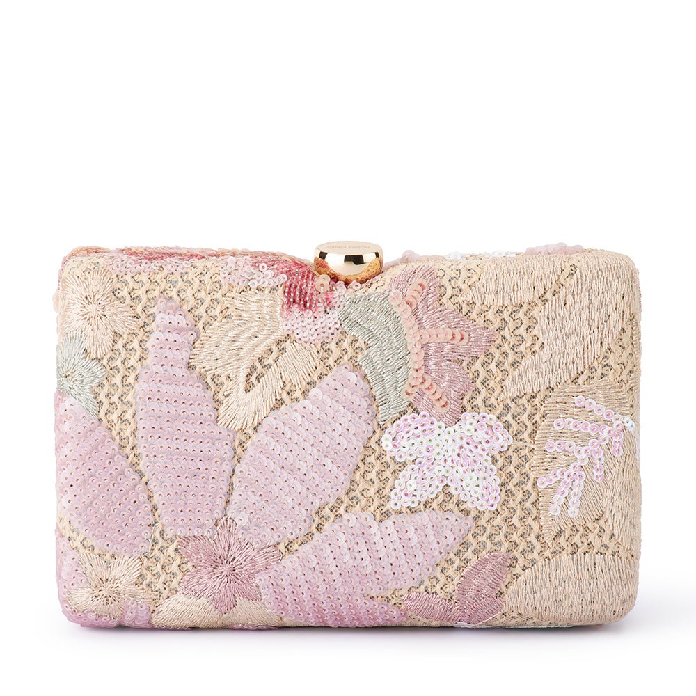 GRETA Floral Clutch - Olga Berg