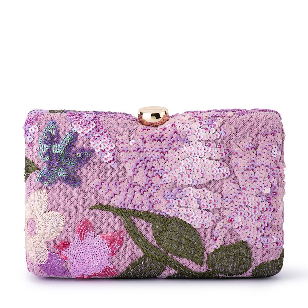 GRETA Floral Clutch - Olga Berg