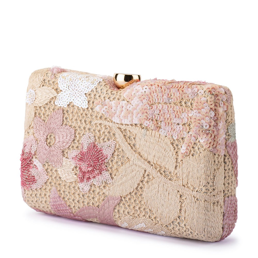 GRETA Floral Clutch - Olga Berg