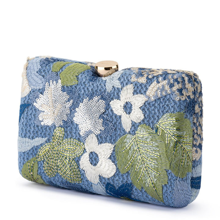GRETA Floral Clutch - Olga Berg