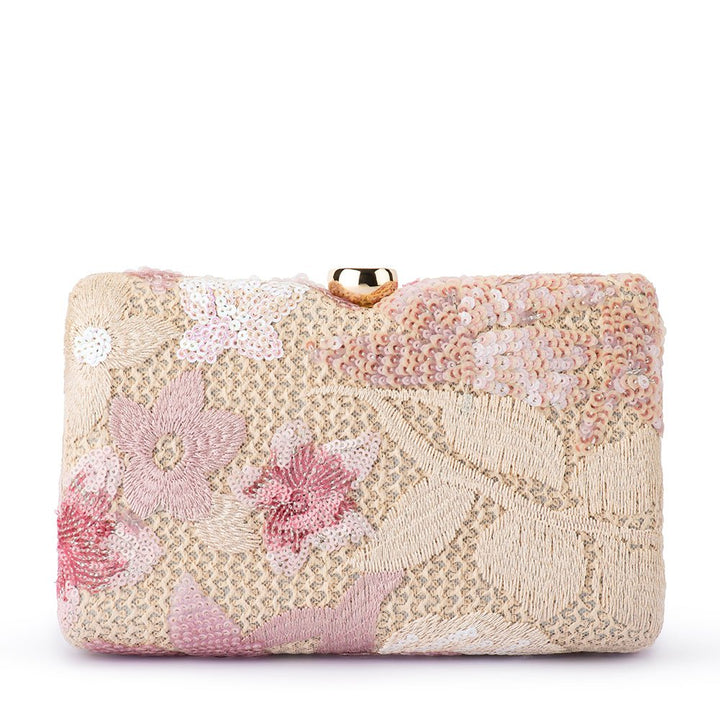 GRETA Floral Clutch - Olga Berg