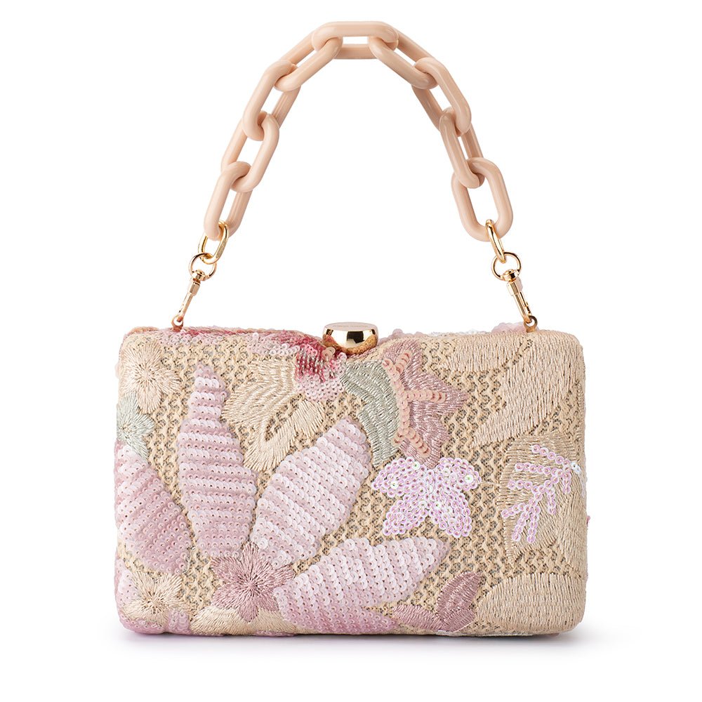 GRETA Floral Clutch - Olga Berg