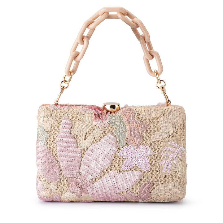 GRETA Floral Clutch - Olga Berg