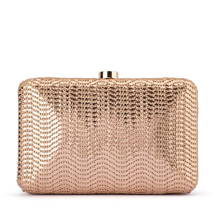 HANNAH Textured Clutch - Olga Berg