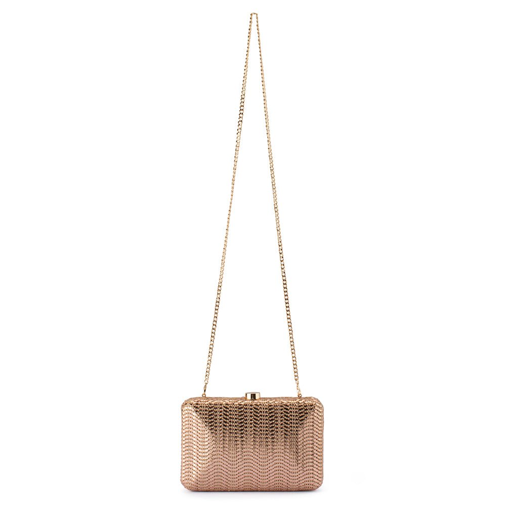 HANNAH Textured Clutch - Olga Berg