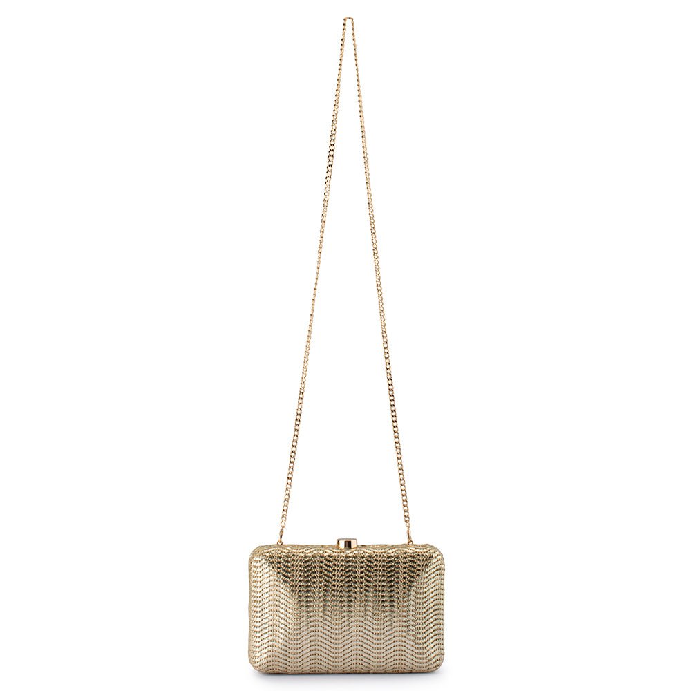 HANNAH Textured Clutch - Olga Berg