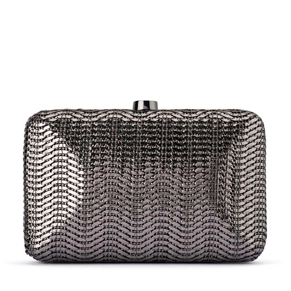 HANNAH Textured Clutch - Olga Berg