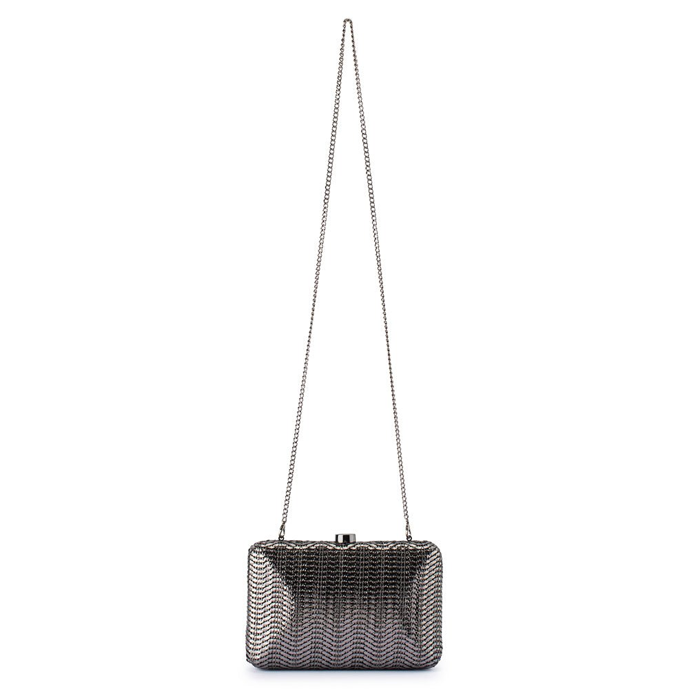HANNAH Textured Clutch - Olga Berg