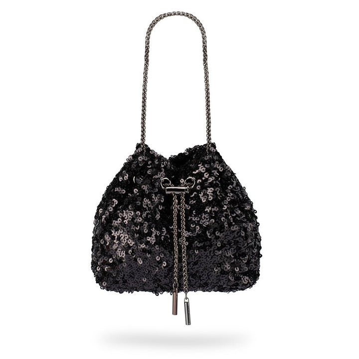 ILANA Sequin Drawstring Bag - Olga Berg