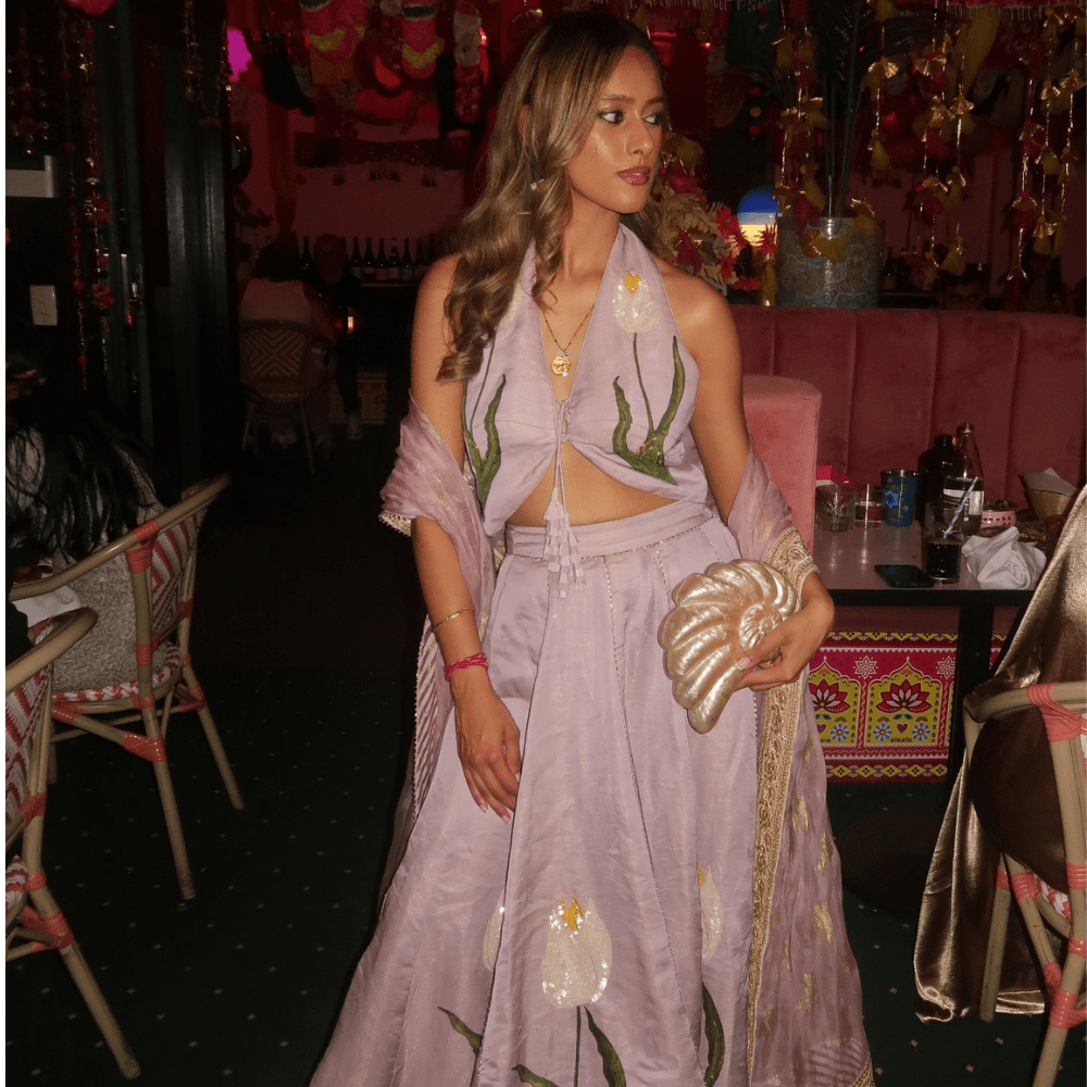 INDI Acrylic Shell Clutch - Olga Berg