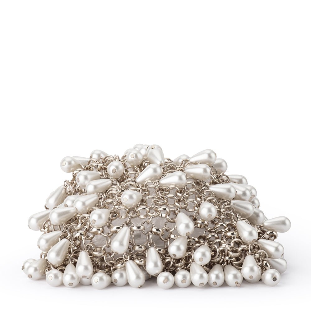 JADEN Pearl Chainmail Bag - Olga Berg