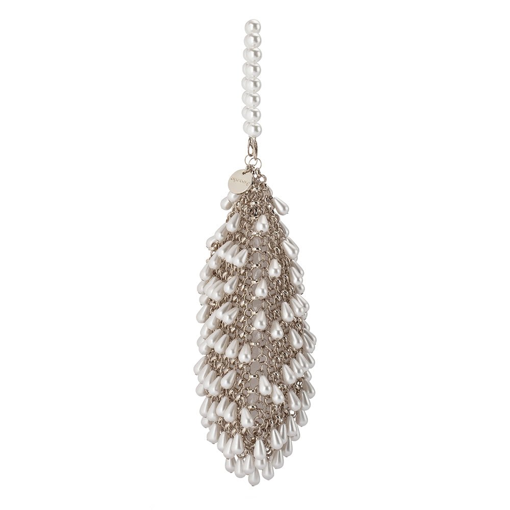 JADEN Pearl Chainmail Bag - Olga Berg