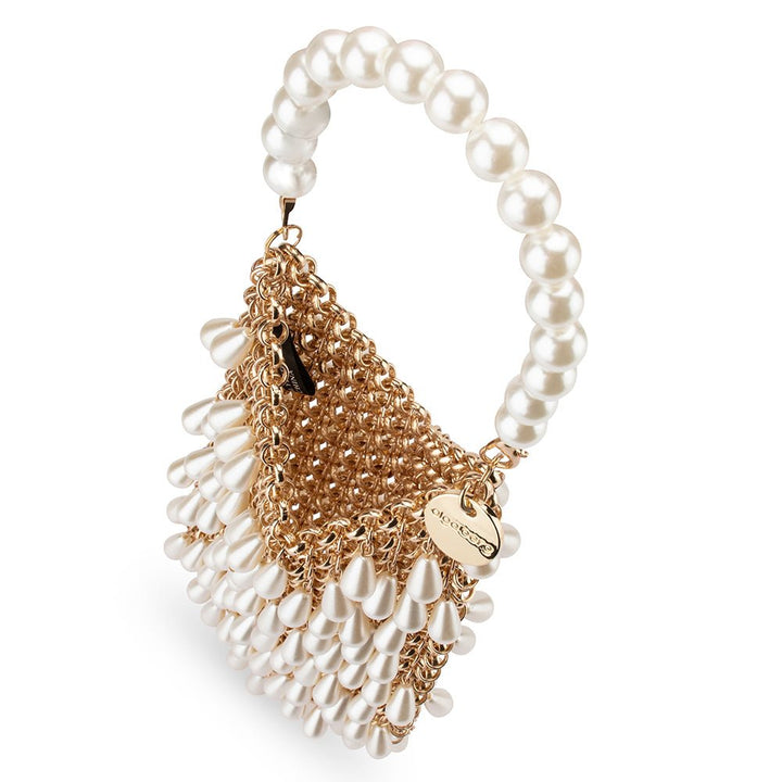 JADEN Pearl Chainmail Bag - Olga Berg