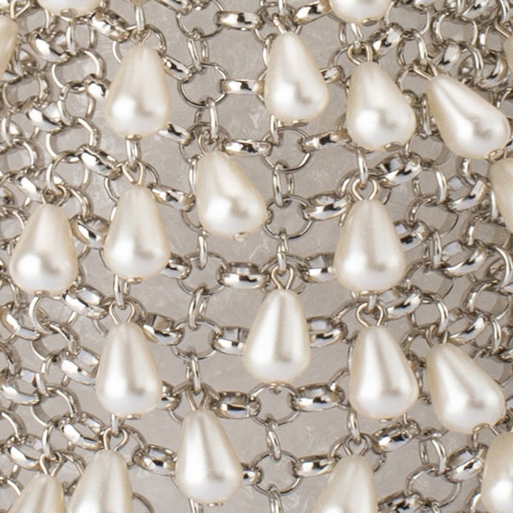 JADEN Pearl Chainmail Bag - Olga Berg