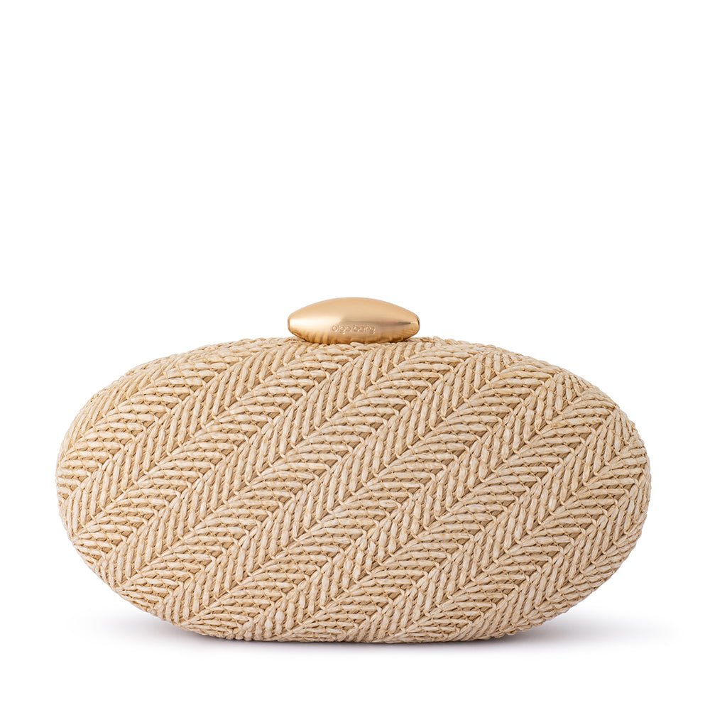 JOSIE Woven Clutch - Olga Berg