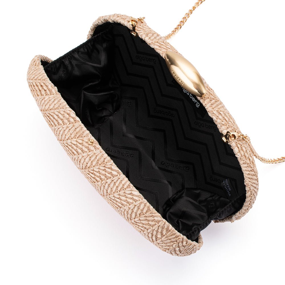 JOSIE Woven Clutch - Olga Berg
