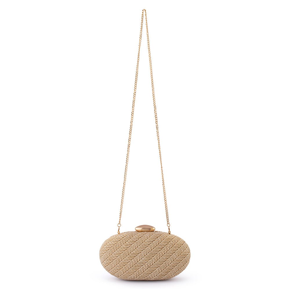 JOSIE Woven Clutch - Olga Berg