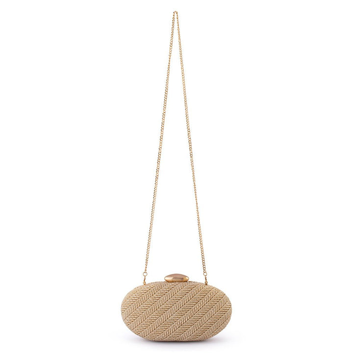 JOSIE Woven Clutch - Olga Berg