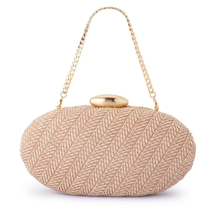 JOSIE Woven Clutch - Olga Berg