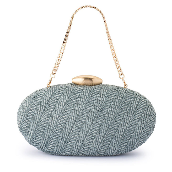 JOSIE Woven Clutch - Olga Berg