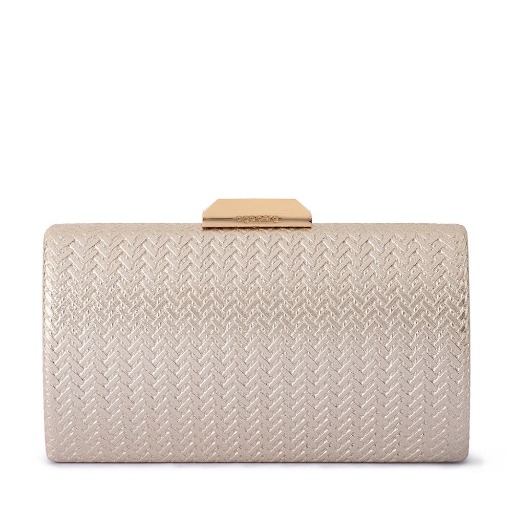 MARIKA Embossed Clutch - Olga Berg