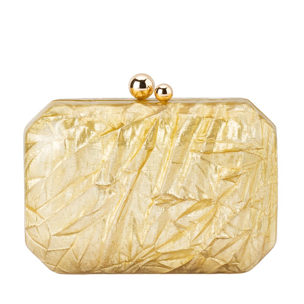 MATEO Metallic Clutch - Olga Berg