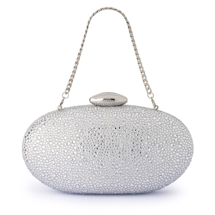 MEYER Crystal Oval Clutch - Olga Berg