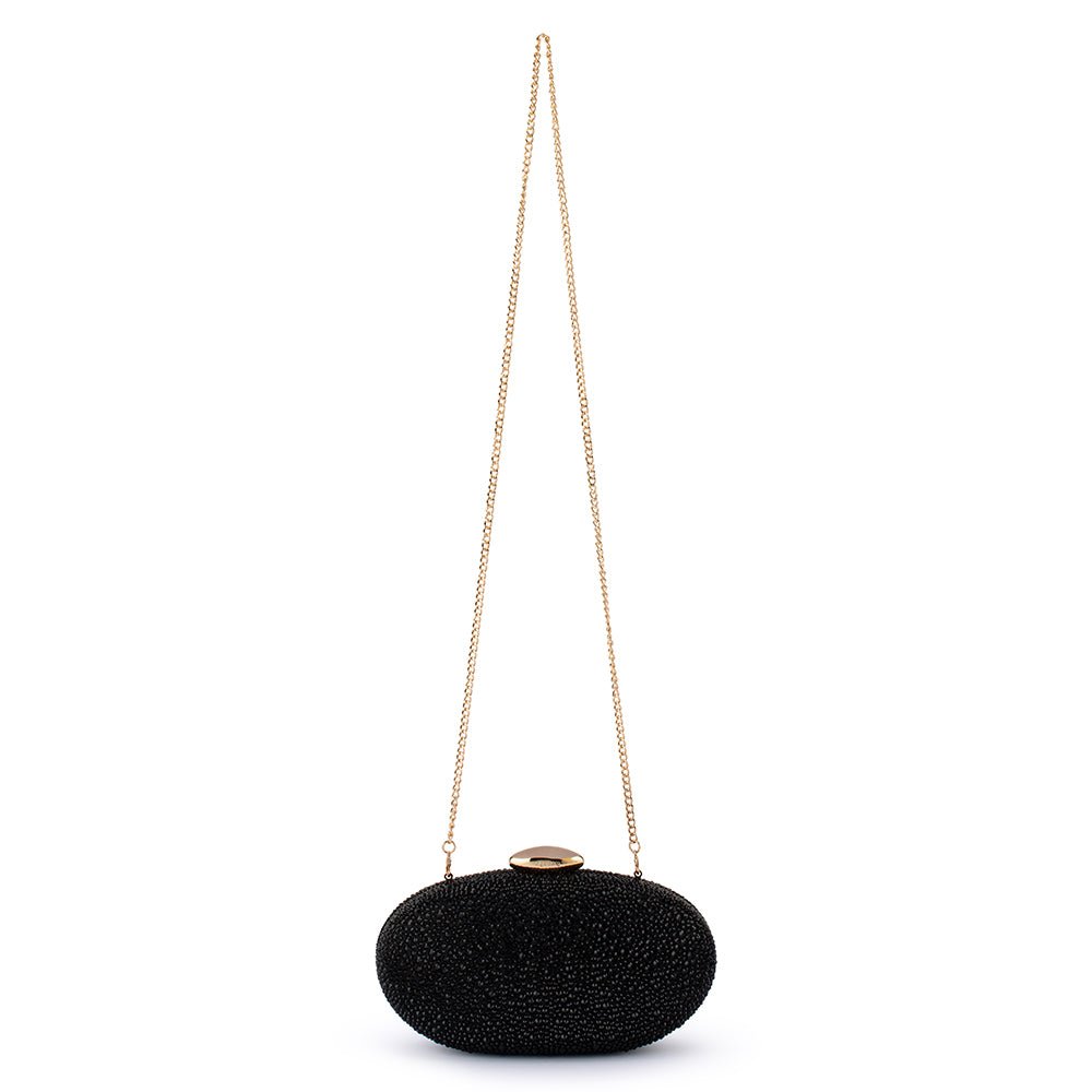 MEYER Crystal Oval Clutch - Olga Berg