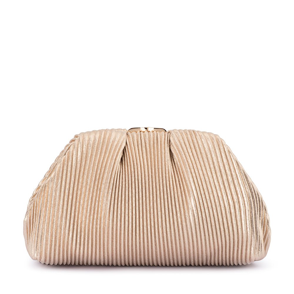 NAOMI Pleated Clutch - Olga Berg