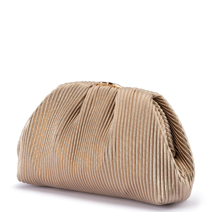 NAOMI Pleated Clutch - Olga Berg