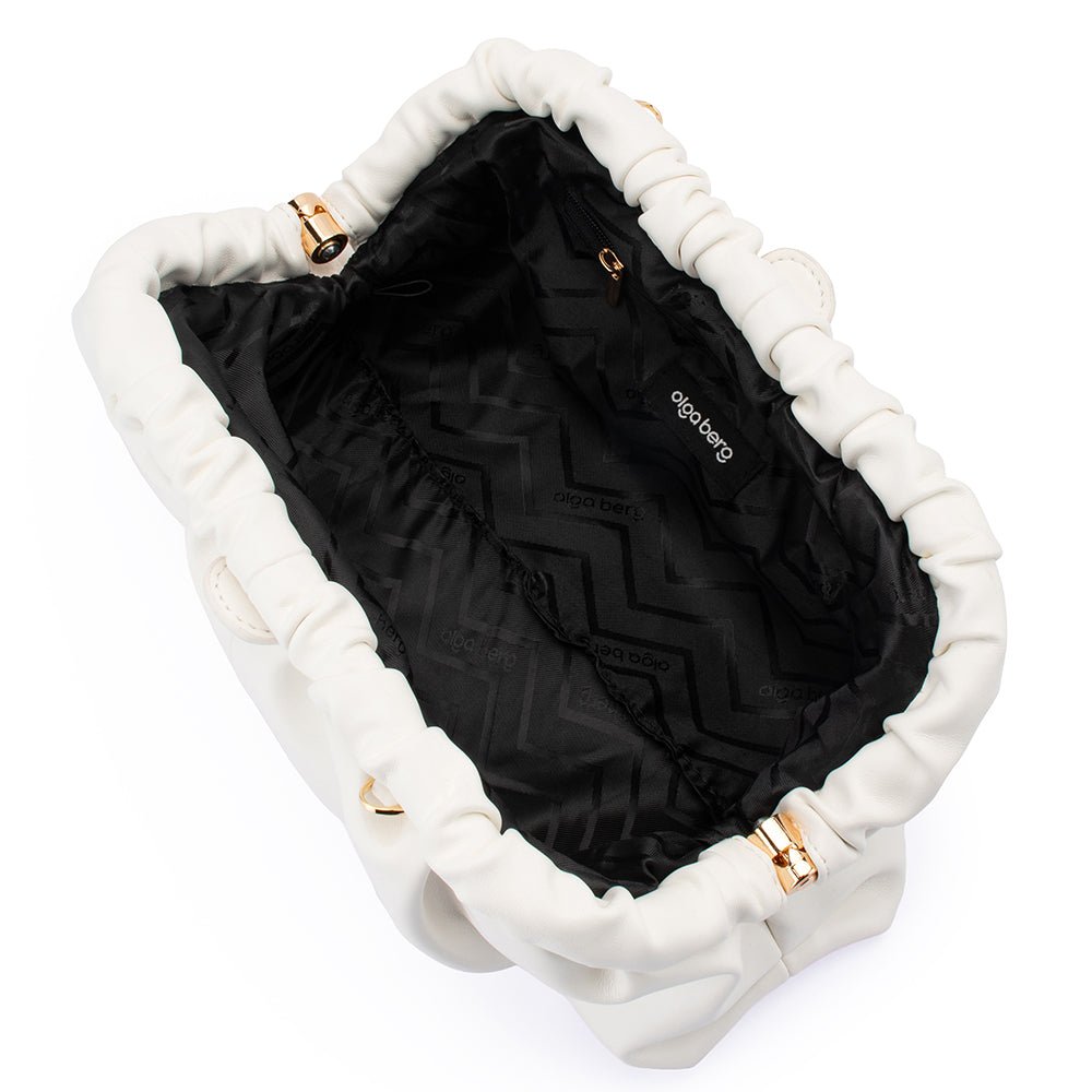 NIX Gathered Soft Clutch - Olga Berg