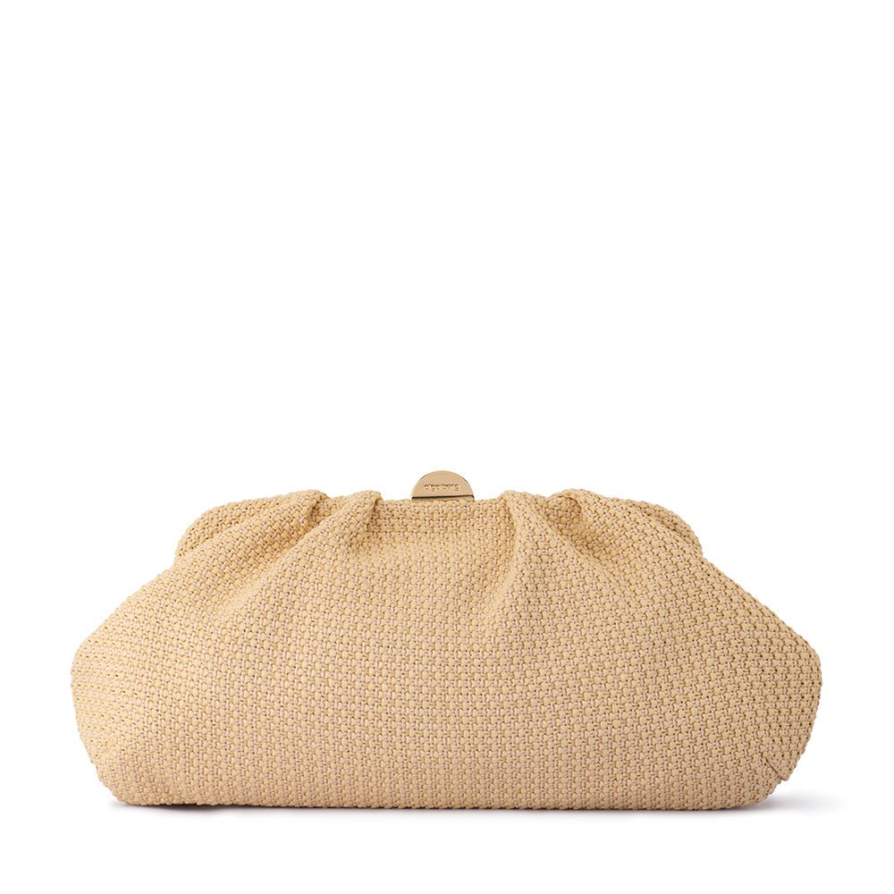 ORIANA Woven Clutch - Olga Berg
