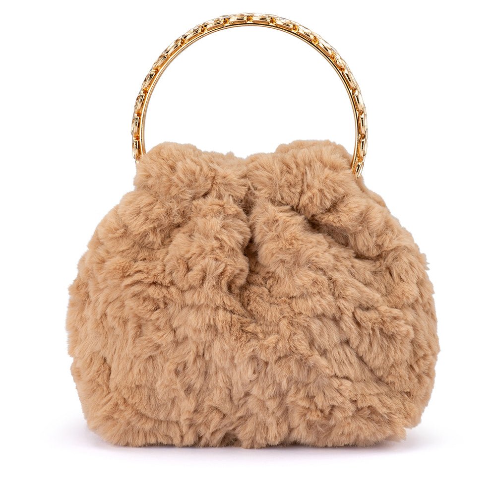 PHILLIPA Fur Top Handle - Olga Berg