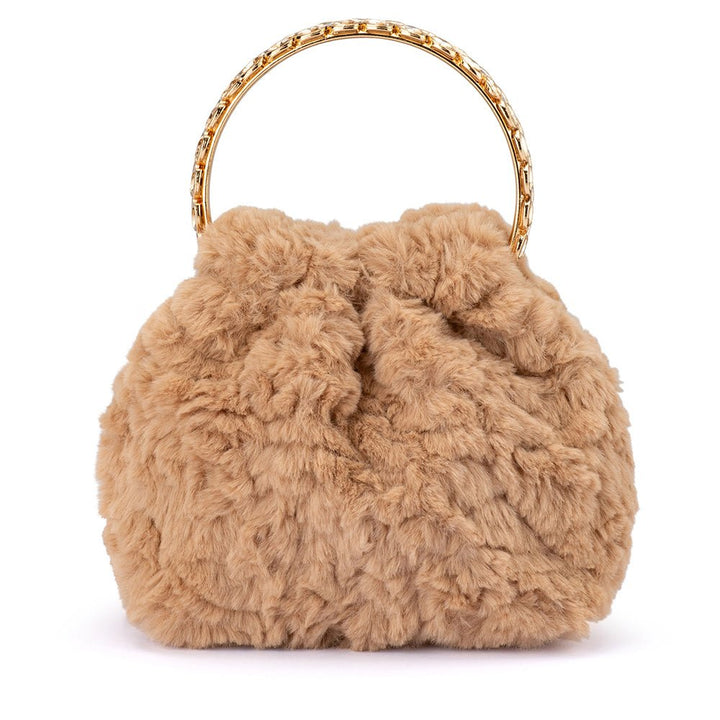 PHILLIPA Fur Top Handle - Olga Berg