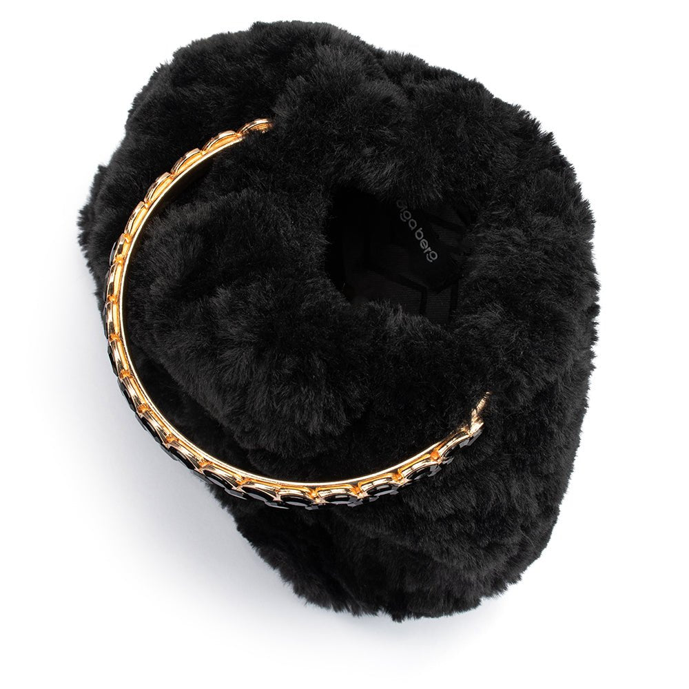 PHILLIPA Fur Top Handle - Olga Berg