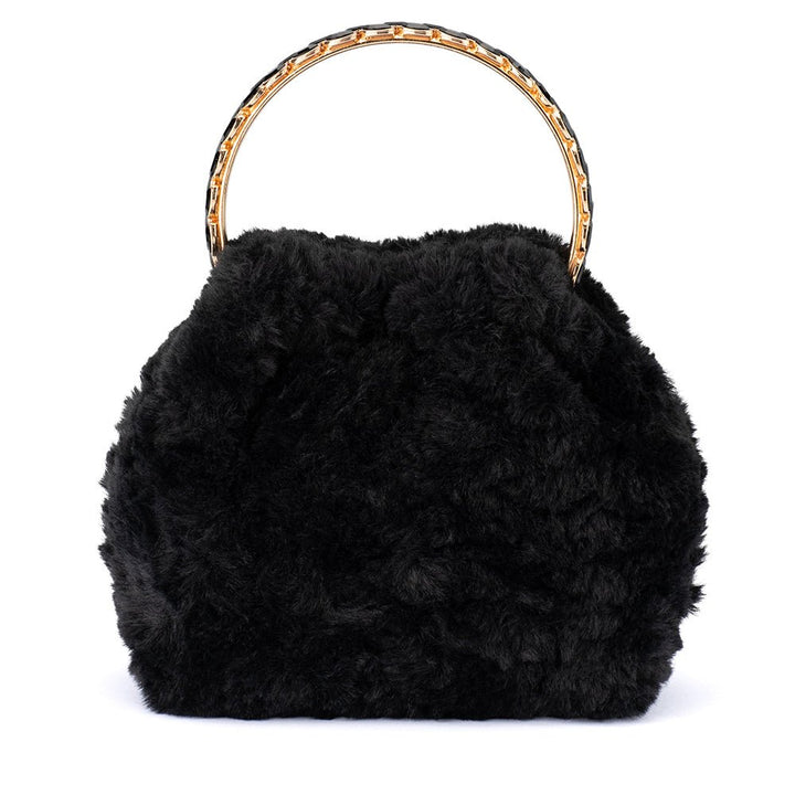 PHILLIPA Fur Top Handle - Olga Berg