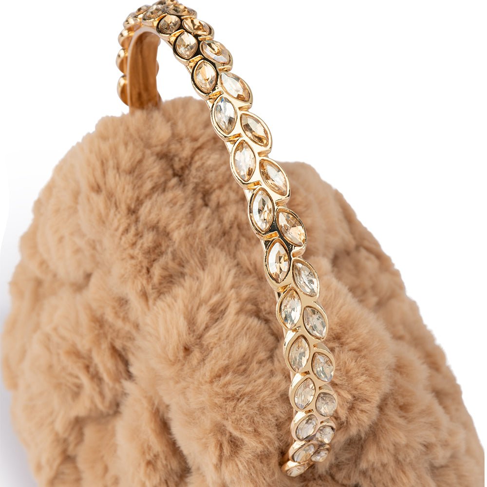 PHILLIPA Fur Top Handle - Olga Berg