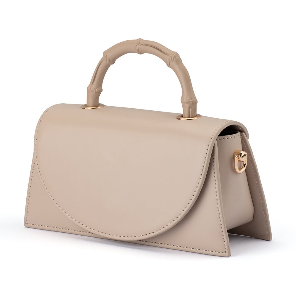 PHOEBE Bamboo Handle Bag - Olga Berg