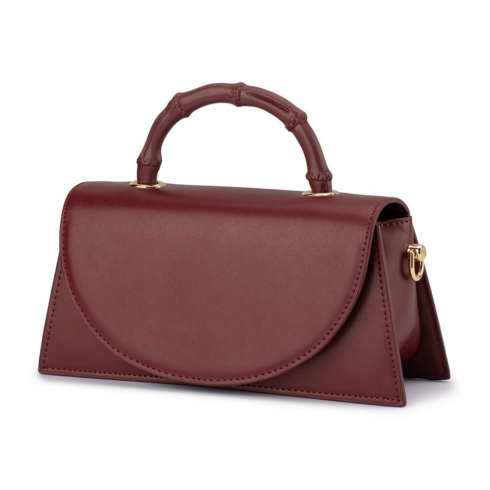 PHOEBE Bamboo Handle Bag - Olga Berg