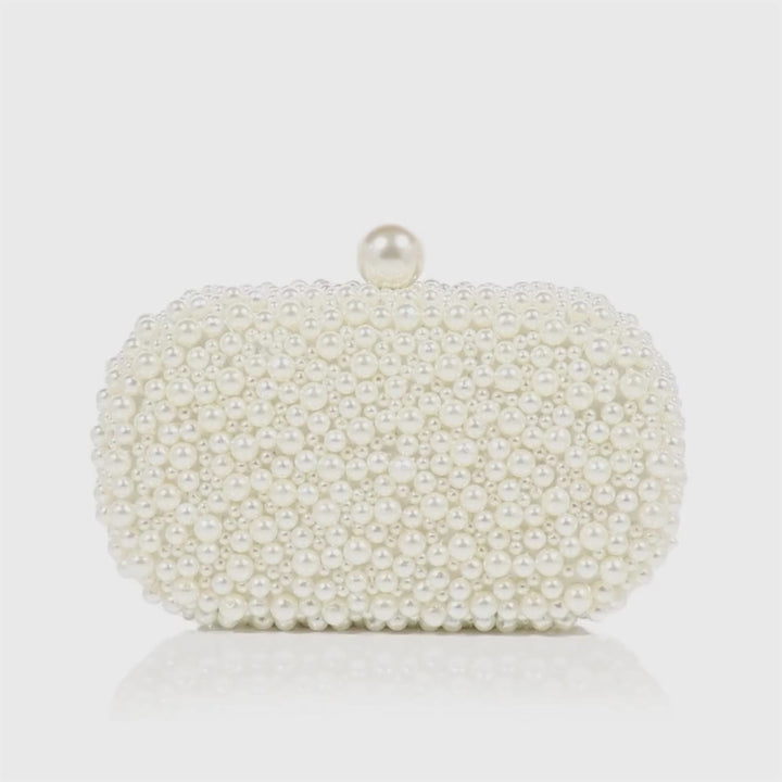 VALENTINA Pearl Clutch