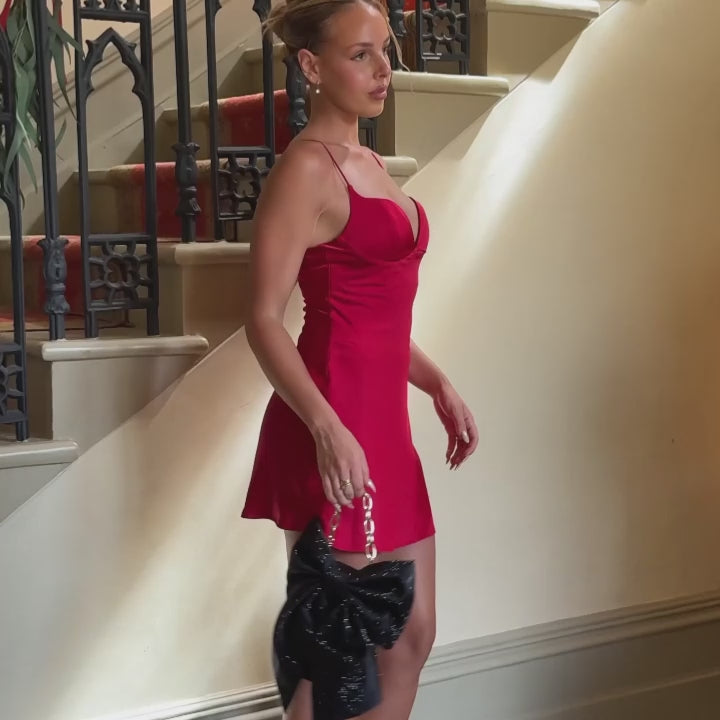 DREW Crystal Bow Bag