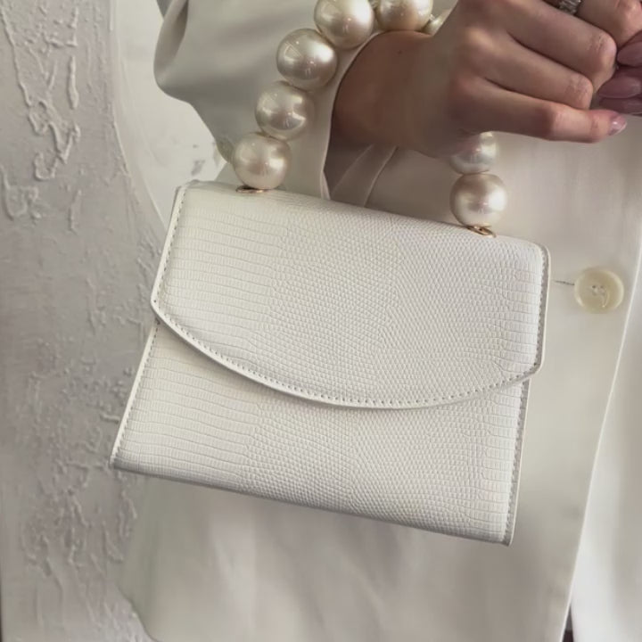 PETA Pearl Handle Bag