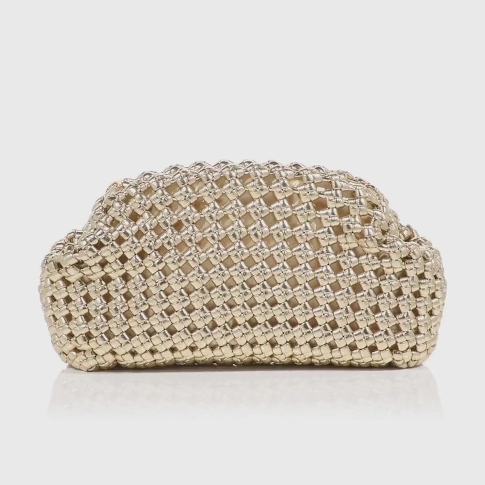 EVERLY Hand Woven Clutch