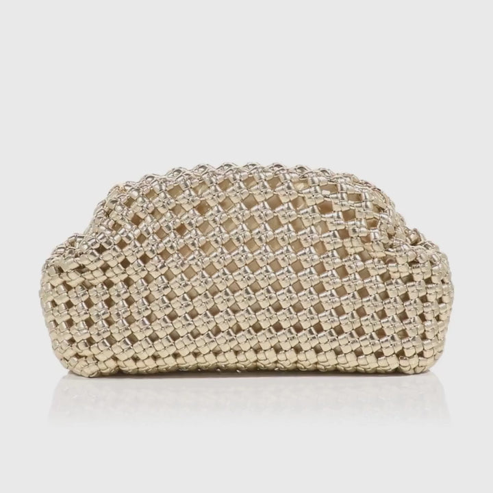 EVERLY Hand Woven Clutch