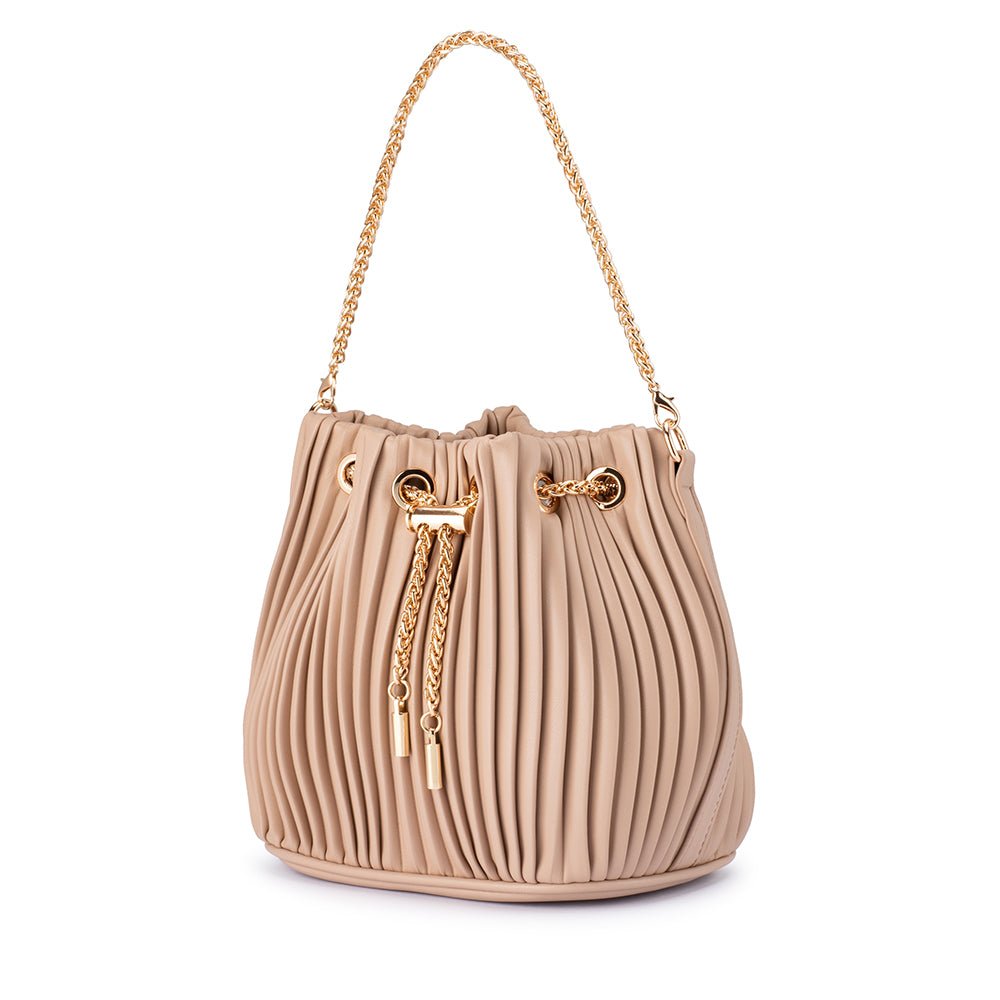 REMI Pleated Drawstring Bag - Olga Berg