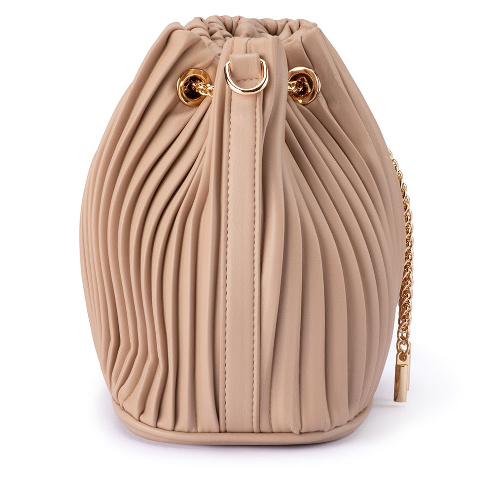 REMI Pleated Drawstring Bag - Olga Berg