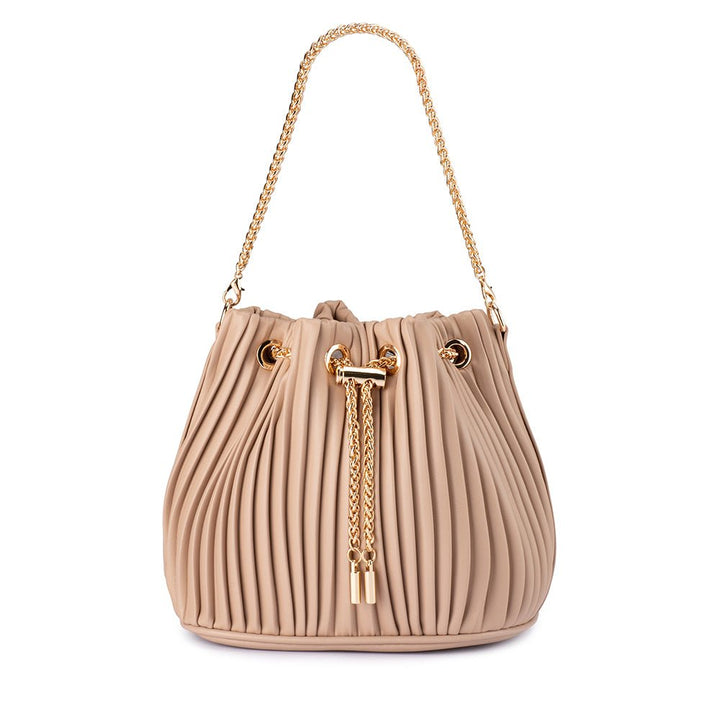 REMI Pleated Drawstring Bag - Olga Berg